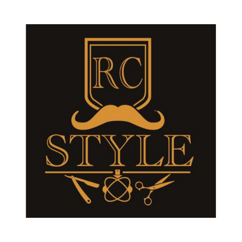 Barbershop logo – RC Style in Kerkrade, known for premium men’s grooming and haircuts