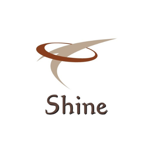 Logo of Shine with showroom access and Google Maps location in Kerkrade