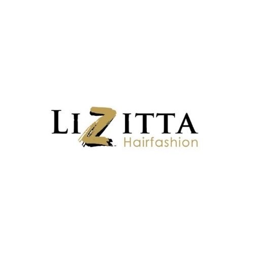 LIZITTA Hairfashion logo met stijlvolle Z in goudaccent